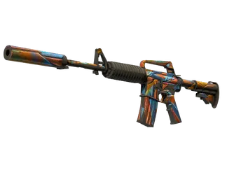 StatTrak™ M4A1-S | Leaded Glass (Battle-Scarred)