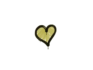Sealed Graffiti | Heart (Tracer Yellow)