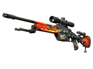SSG 08 | Dragonfire (Minimal Wear)