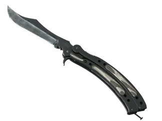 ★ Butterfly Knife | Black Laminate (Field-Tested)