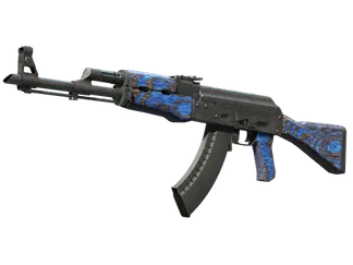 AK-47 | Blue Laminate (Minimal Wear)