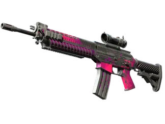 SG 553 | Pulse (Battle-Scarred)