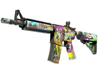 StatTrak™ M4A4 | In Living Color (Field-Tested)