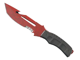 ★ Survival Knife | Crimson Web (Minimal Wear)