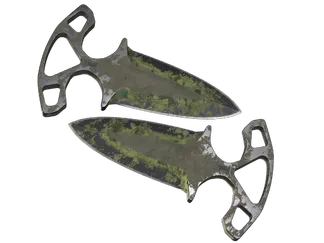 ★ Shadow Daggers | Boreal Forest (Battle-Scarred)