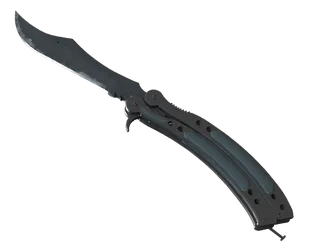 ★ Butterfly Knife | Night (Well-Worn)