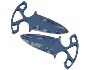 ★ Shadow Daggers | Bright Water (Well-Worn)