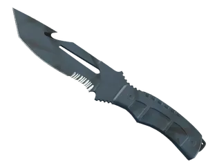 ★ StatTrak™ Survival Knife | Night Stripe (Minimal Wear)