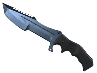 ★ Huntsman Knife | Blue Steel (Battle-Scarred)
