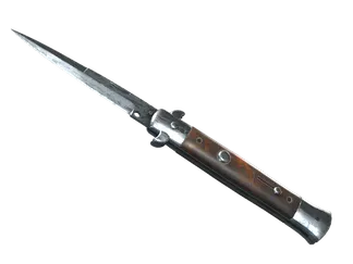 ★ StatTrak™ Stiletto Knife | Damascus Steel (Minimal Wear)