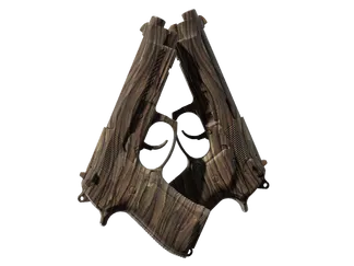 Souvenir Dual Berettas | Drift Wood (Minimal Wear)