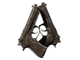 Souvenir Dual Berettas | Oil Change (Field-Tested)