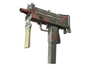 StatTrak™ MAC-10 | Tatter (Battle-Scarred)