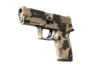 Souvenir P250 | Black & Tan (Minimal Wear)