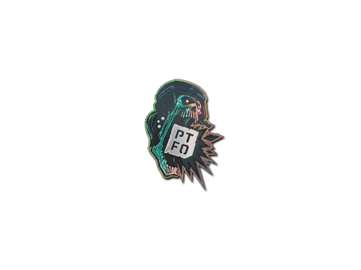 Sticker | PTFO (Holo)