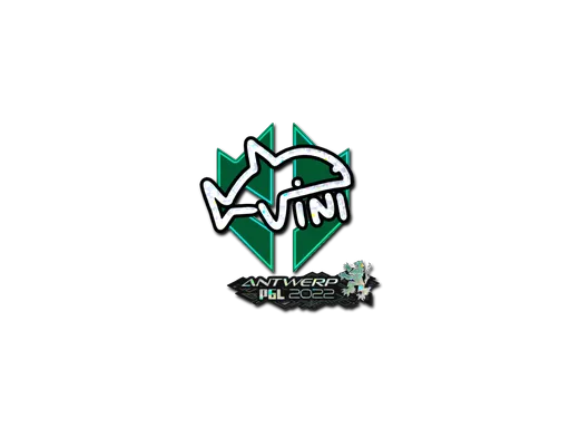 Sticker | VINI (Glitter) | Antwerp 2022