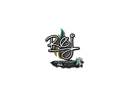 Sticker | roeJ (Glitter) | Antwerp 2022
