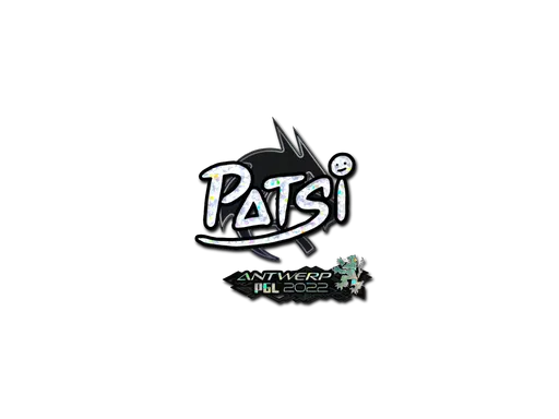 Sticker | Patsi (Glitter) | Antwerp 2022