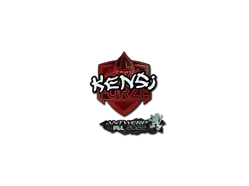 Sticker | KENSi (Glitter) | Antwerp 2022
