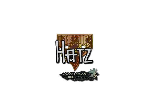 Sticker | hatz | Antwerp 2022