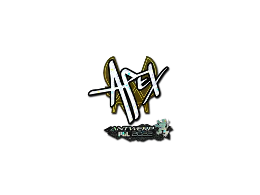 Sticker | apEX (Glitter) | Antwerp 2022