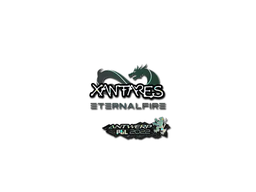 Sticker | XANTARES (Glitter) | Antwerp 2022