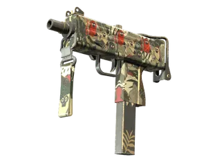 StatTrak™ MAC-10 | Monkeyflage (Minimal Wear)