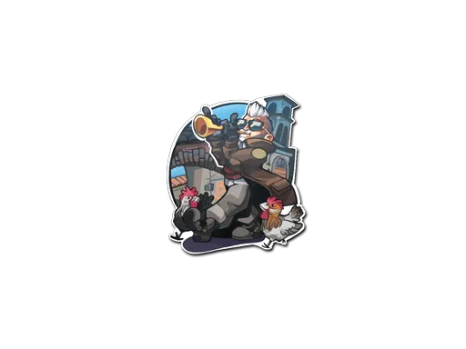Sticker | Chicken Whisperer