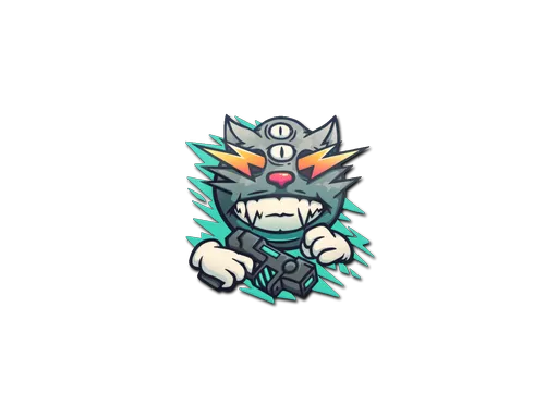 Sticker | Zap Cat