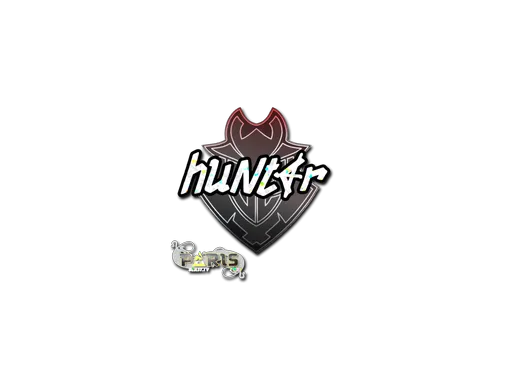 Sticker | huNter- (Glitter) | Paris 2023