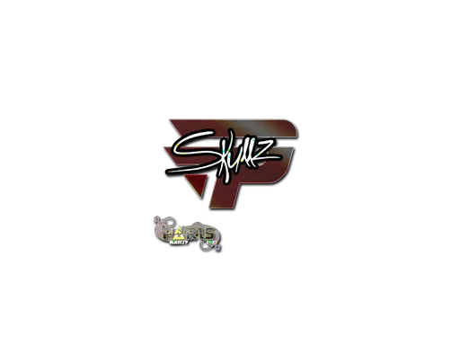 Sticker | skullz (Glitter) | Paris 2023