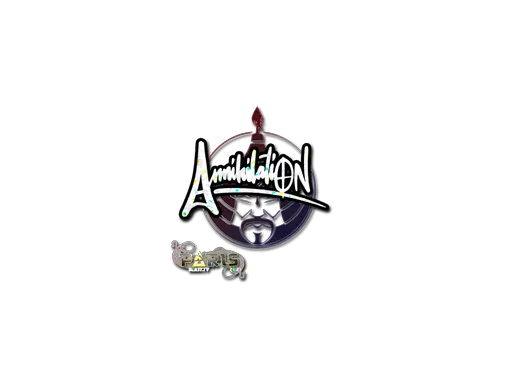 Sticker | ANNIHILATION (Glitter) | Paris 2023