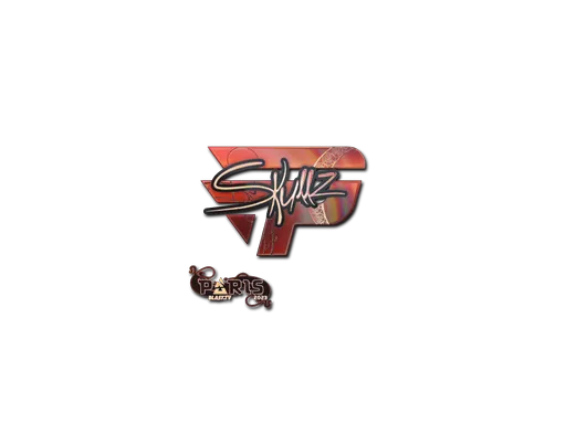 Sticker | skullz (Holo) | Paris 2023