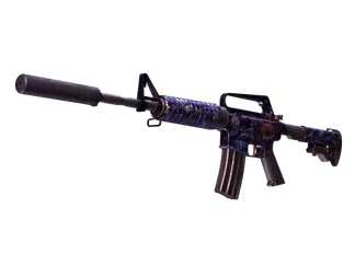 StatTrak™ M4A1-S | Black Lotus (Battle-Scarred)