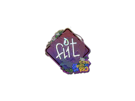 Sticker | FL1T (Glitter) | Rio 2022