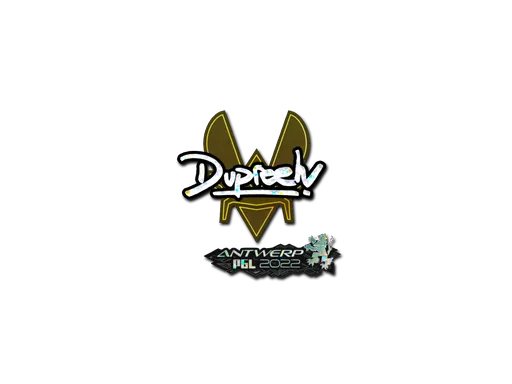Sticker | dupreeh (Glitter) | Antwerp 2022
