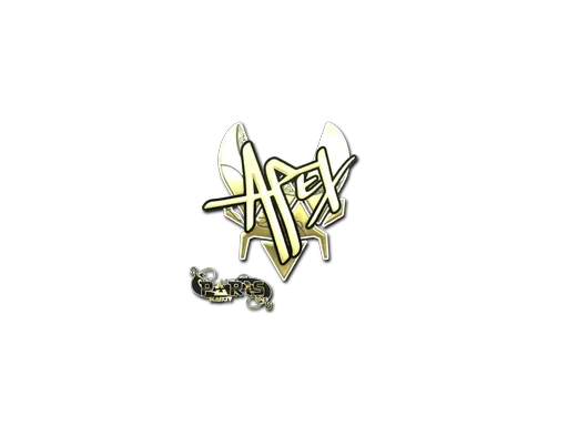 Sticker | apEX (Gold) | Paris 2023