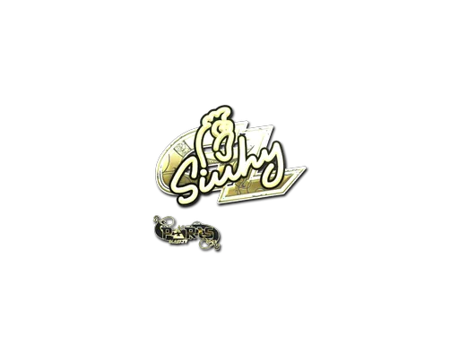Sticker | siuhy (Gold) | Paris 2023