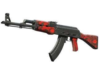 StatTrak™ AK-47 | Red Laminate (Well-Worn)