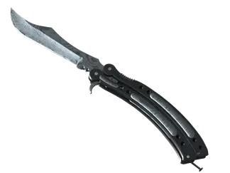 ★ StatTrak™ Butterfly Knife | Damascus Steel (Minimal Wear)