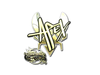 Sticker | apEX (Gold, Champion) | Paris 2023
