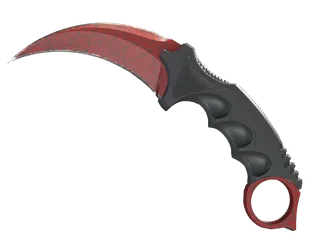 ★ Karambit | Crimson Web (Minimal Wear)