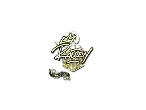 Sticker | rallen (Gold) | Paris 2023
