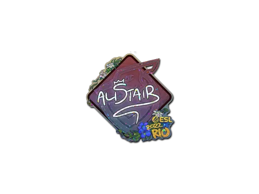 Sticker | aliStair (Glitter) | Rio 2022