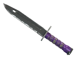 ★ StatTrak™ Bayonet | Ultraviolet (Well-Worn)