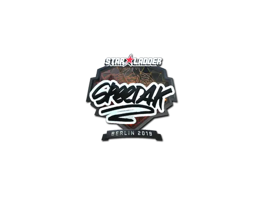 Sticker | speed4k (Foil) | Berlin 2019