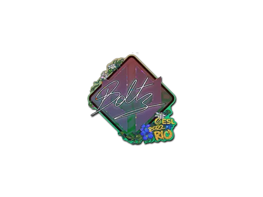 Sticker | boltz (Glitter) | Rio 2022
