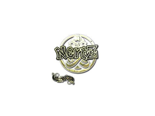 Sticker | NertZ (Gold) | Paris 2023