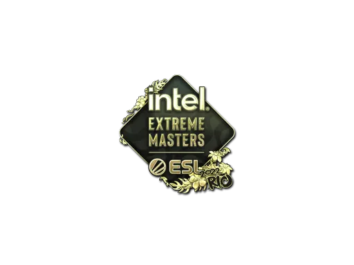 Sticker | IEM (Gold) | Rio 2022