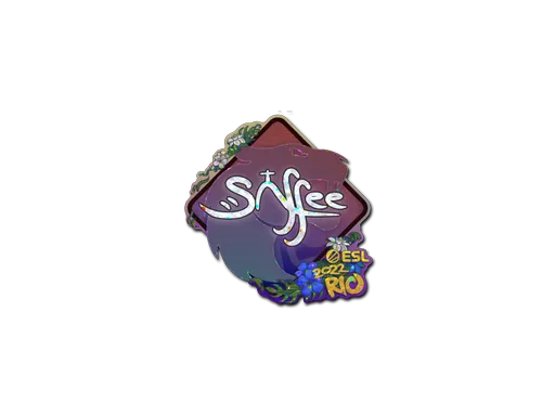 Sticker | saffee (Glitter) | Rio 2022